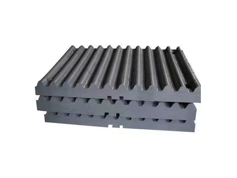 Jaw crusher tooth plate